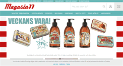 Desktop Screenshot of magasin11.se